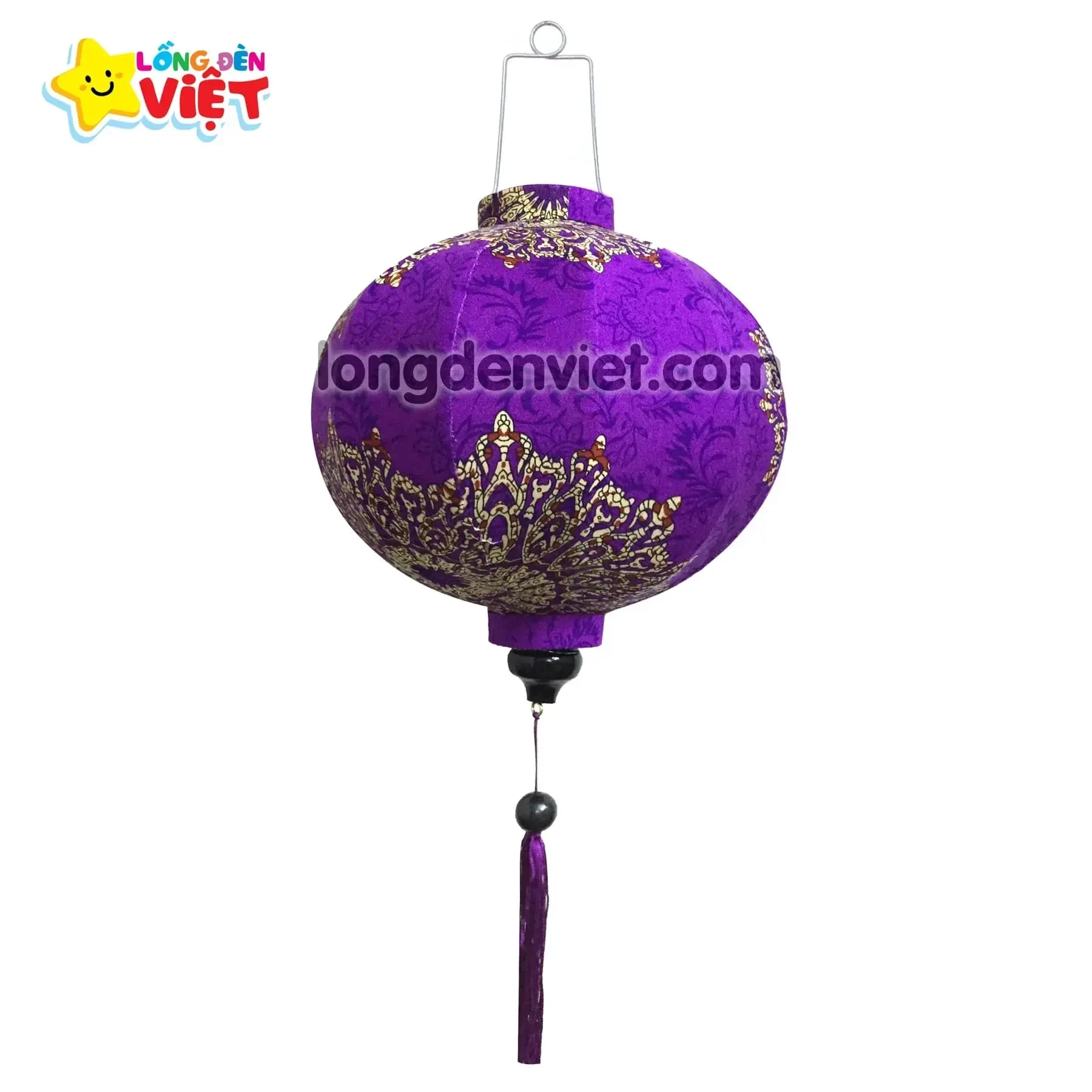 Lồng đèn Hội An Vải Hoa 14 — đèn lồng Hội An Việt Nam | LongDenViet