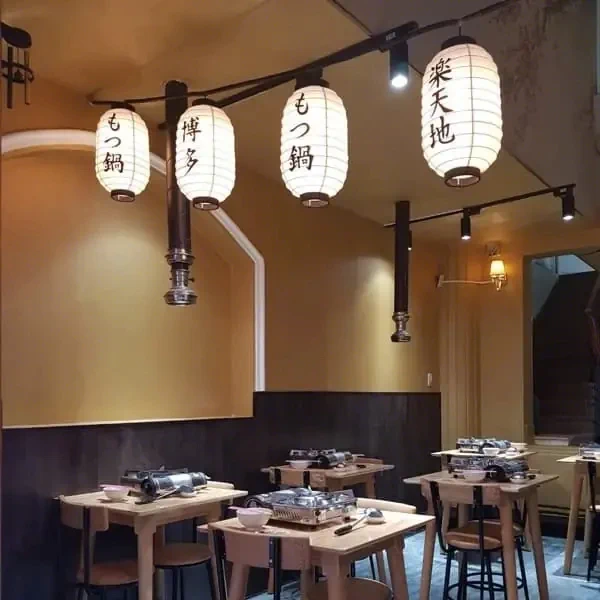 Đèn kiểu Nhật Bản DL8410004 Đèn kiểu Nhật Bản DL8410004 — đèn khách sạn Hội An | LongDenViet