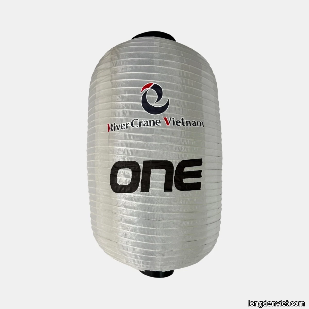 Đèn lồng Nhật Bản trang trí quán cafe LDV-N193 — họa tiết vẽ tay vàng đất earthy — đèn lồng thủ công Hội An | LongDenViet