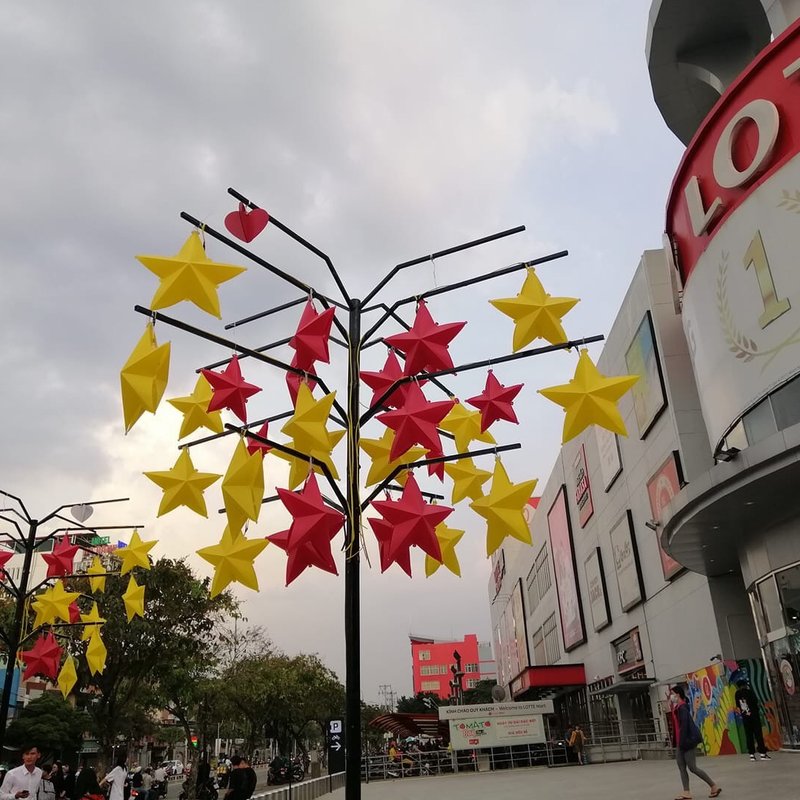 Đèn Lồng Nhựa Mini Trang Trí Bàn Thờ Ngày Lễ — đèn nhựa xuyên sáng Tân Phú, TP.HCM | LongDenViet