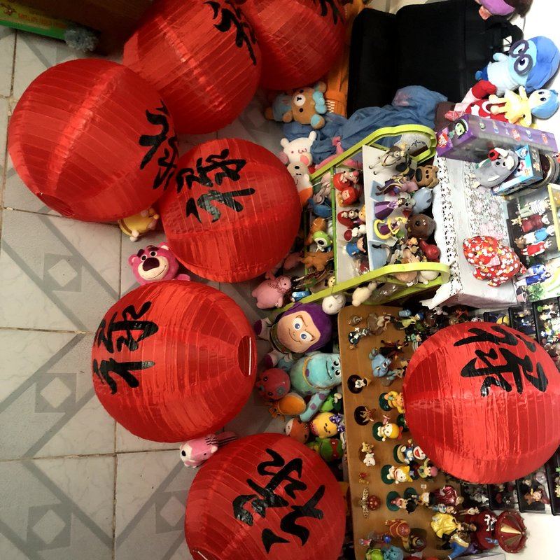 Đèn Lồng Giấy Xếp Trang Trí Tiệc Sinh Nhật — đèn tròn 10 màu Tân Phú, TP.HCM | LongDenViet