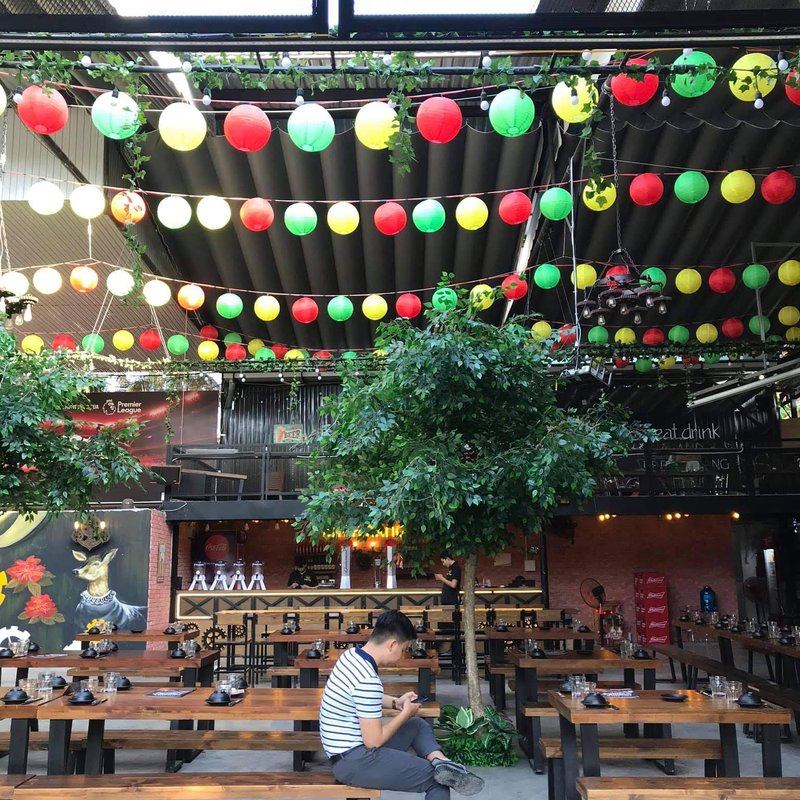 Đèn Lồng Vải Lụa Trang Trí Phòng Ngủ — góc nhìn thứ 2