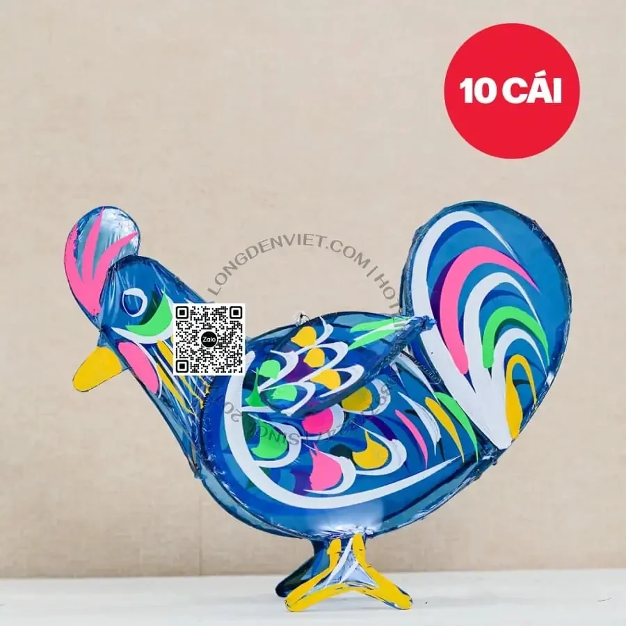 Đèn giấy kiếng gà xanh 40cm 10 cái Đèn giấy kiếng gà xanh 40cm 10 cái — đèn vẽ tranh Việt Nam | LongDenViet